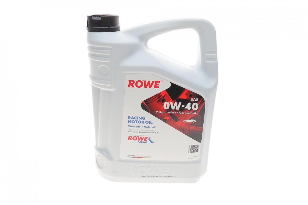 Rowe 20092-0050-99 Engine oil ROWE HIGHTEC RACING MULTI-ESTER TECHNOLOGY 0W-40, 5L 20092005099: Buy near me in Poland at 2407.PL - Good price!