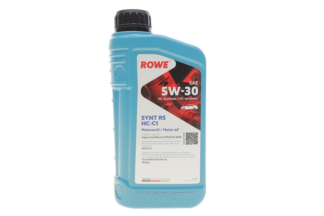 Rowe 20109-0010-99 Engine oil ROWE HIGHTEC SYNT RS HC-C1 5W-30, 1L 20109001099: Buy near me in Poland at 2407.PL - Good price!