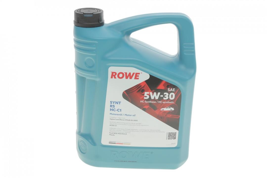 Rowe 20109-0050-99 Моторное масло ROWE HIGHTEC SYNT RS HC-C1 5W-30, 5л 20109005099: Купить в Польше - Отличная цена на 2407.PL!
