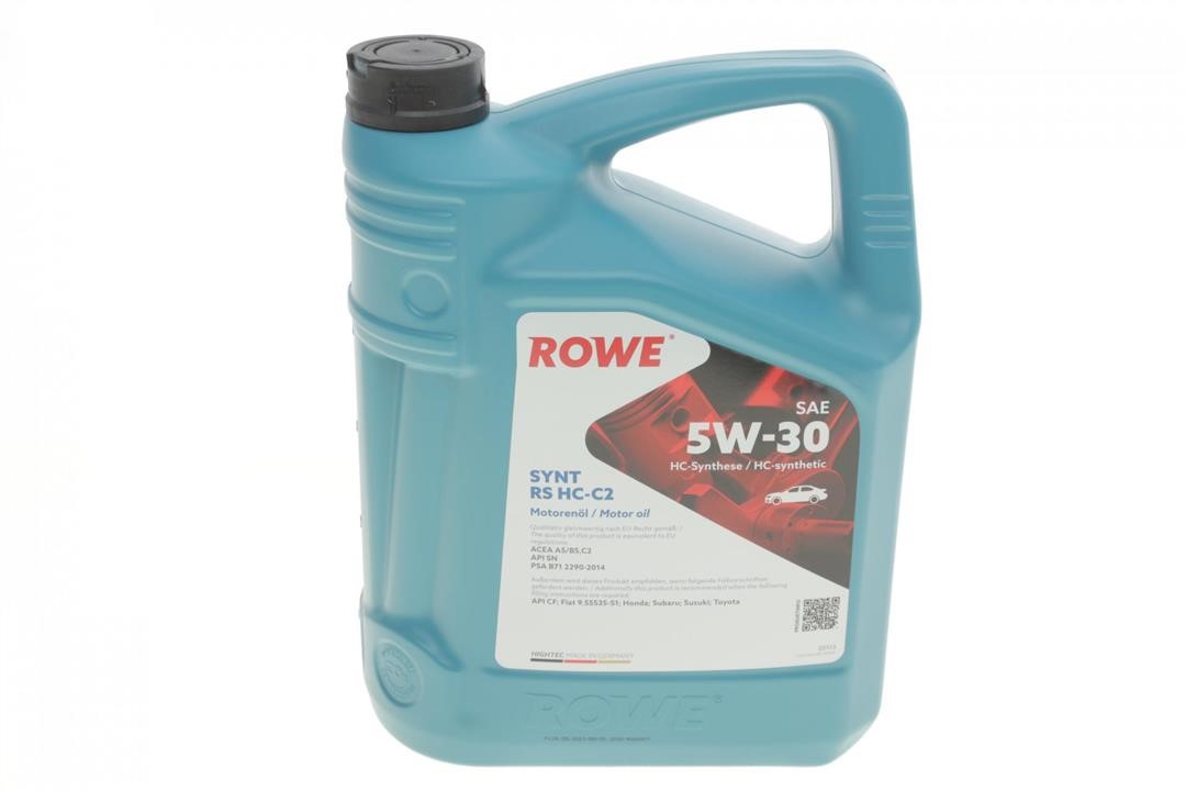 Rowe 20113-0050-99 Olej silnikowy ROWE HIGHTEC SYNT RS HC-C2 5W-30, 5L 20113005099: Dobra cena w Polsce na 2407.PL - Kup Teraz!
