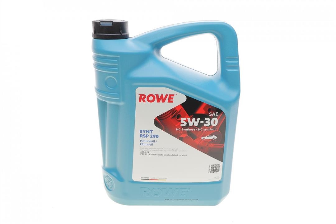 Rowe 20114-0050-99 Моторное масло ROWE HIGHTEC SYNT RSP 290 5W-30, 5л 20114005099: Отличная цена - Купить в Польше на 2407.PL!