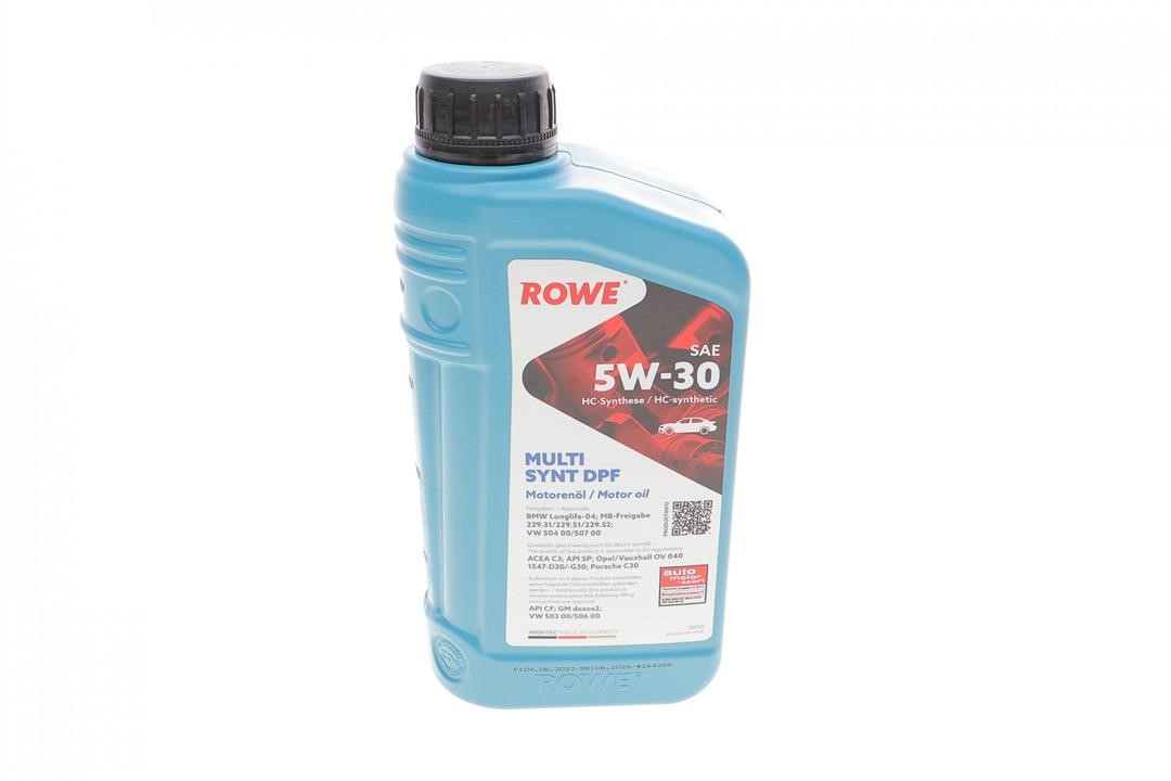 Rowe 20125-0010-99 Engine oil ROWE HIGHTEC MULTI SYNT DPF 5W-30, 1L 20125001099: Buy near me in Poland at 2407.PL - Good price!