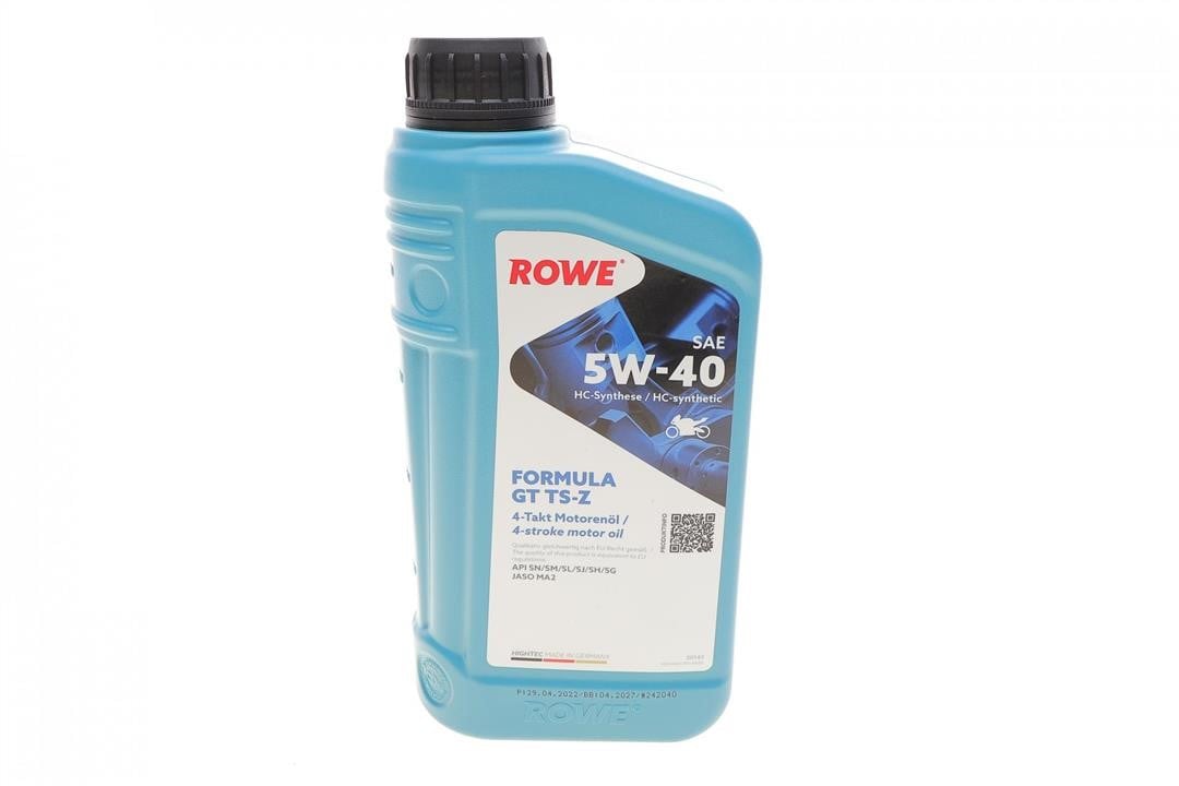 Rowe 20143-0010-99 Engine oil ROWE HIGHTEC FORMULA GT TS-Z 5W-40, 1L 20143001099: Buy near me in Poland at 2407.PL - Good price!