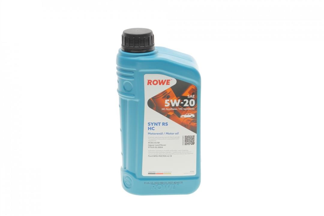 Rowe 20186-0010-99 Olej silnikowy ROWE HIGHTEC SYNT RS HC 5W-20, 1L 20186001099: Dobra cena w Polsce na 2407.PL - Kup Teraz!