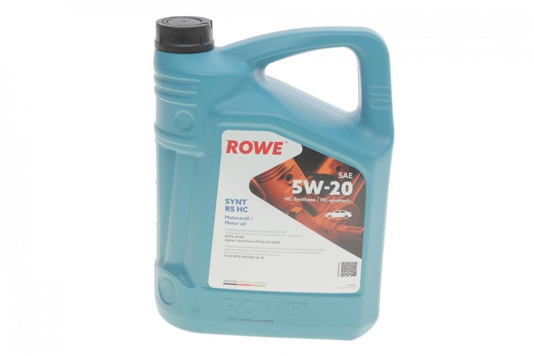 Rowe 20186-0050-99 Motoröl ROWE HIGHTEC SYNT RS HC 5W-20, 5L 20186005099: Kaufen Sie zu einem guten Preis in Polen bei 2407.PL!