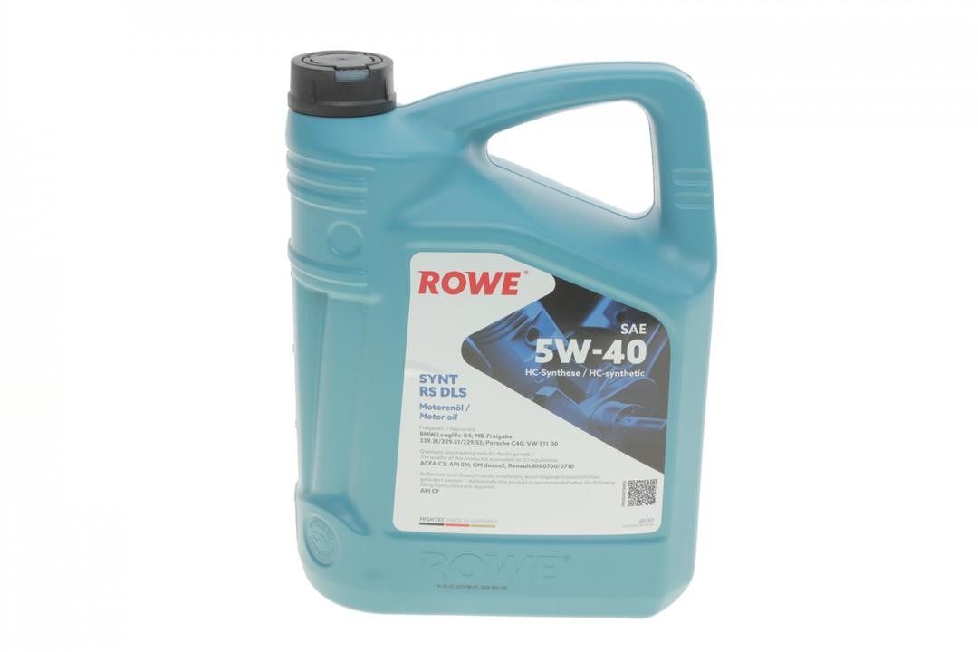Rowe 20307-0050-99 Motoröl ROWE HIGHTEC SYNT RS DLS 5W-40, 5L 20307005099: Kaufen Sie zu einem guten Preis in Polen bei 2407.PL!