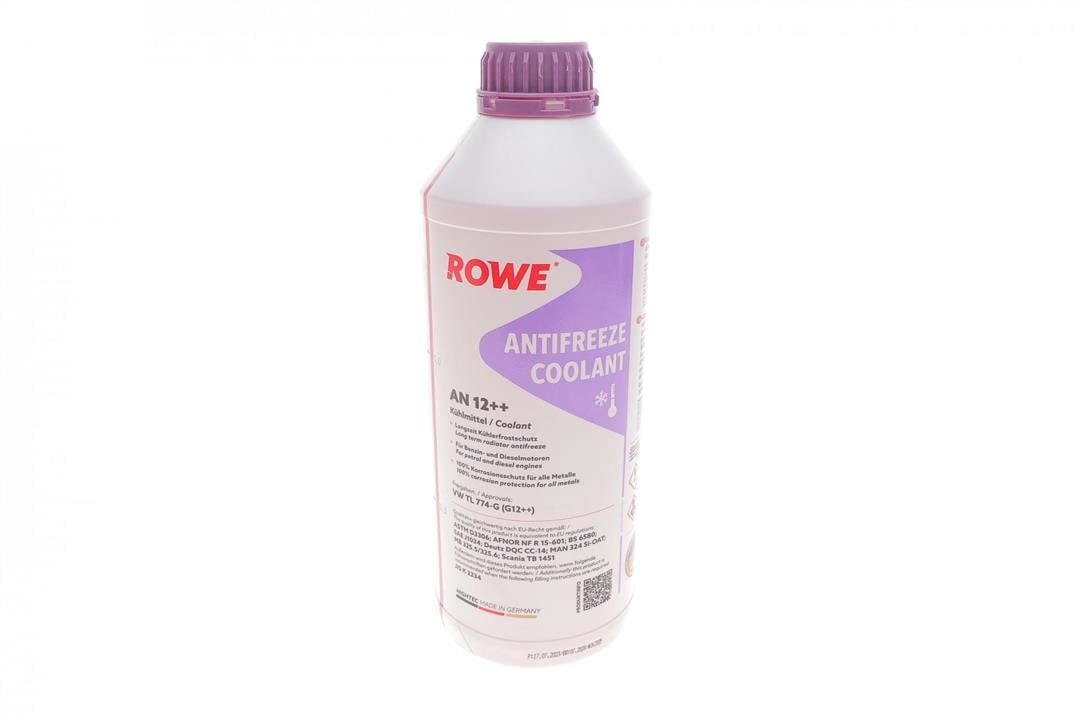 Rowe 21033-0015-99 Frostschutz ROWE HIGHTEC G12++ violett, Konzentrat, 1,5L 21033001599: Kaufen Sie zu einem guten Preis in Polen bei 2407.PL!