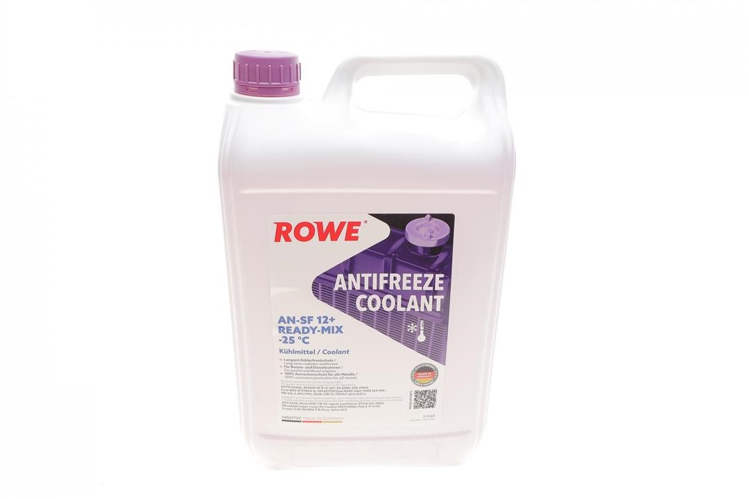 Rowe 21048-0050-99 Антифриз ROWE HIGHTEC G12+ фіолетовий, 5л 21048005099: Приваблива ціна - Купити у Польщі на 2407.PL!
