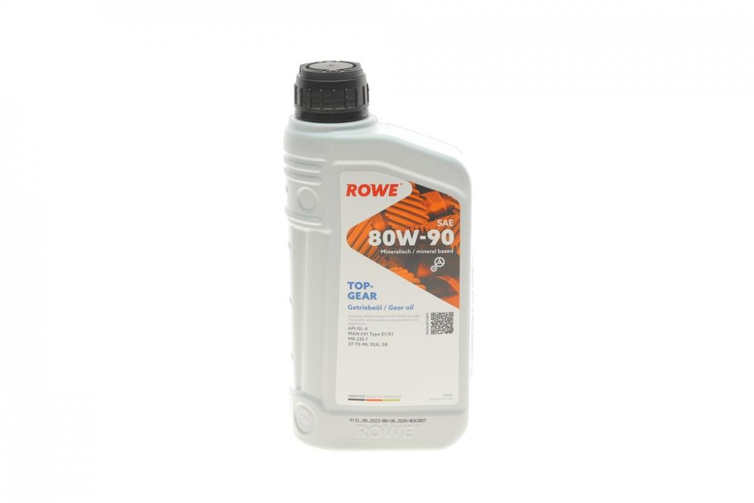 Rowe 25001-0010-99 Transmission oil ROWE HIGHTEC TOPGEAR 80W-90, 1L 25001001099: Buy near me in Poland at 2407.PL - Good price!