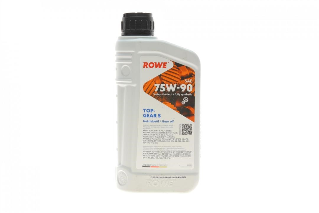 Rowe 25002-0010-99 Transmission oil ROWE HIGHTEC TOPGEAR S 75W-90, 1L 25002001099: Buy near me in Poland at 2407.PL - Good price!