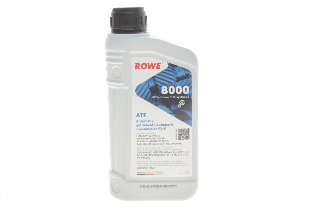 Rowe 25012-0010-99 Трансмиссионное масло ROWE HIGHTEC ATF 8000 DEXRON IIIG, 1л 25012001099: Отличная цена - Купить в Польше на 2407.PL!