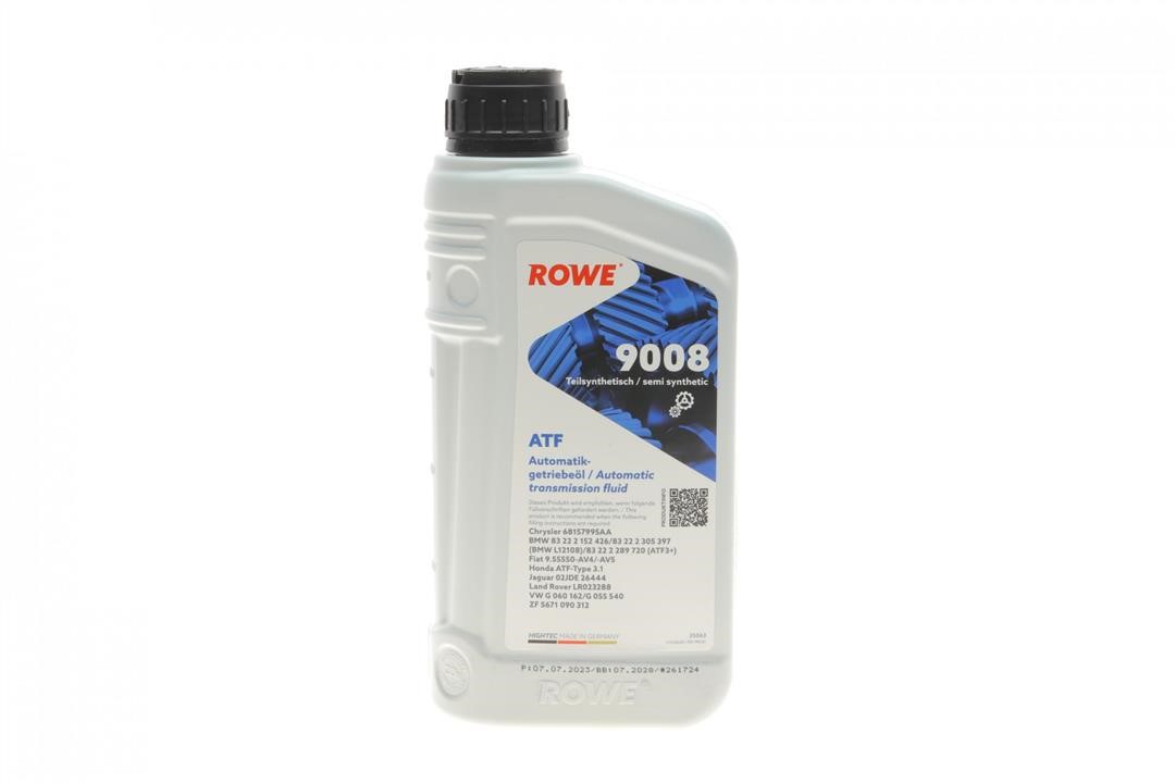 Rowe 25063-0010-99 Олива трансміссійна ROWE HIGHTEC ATF 9008 ATF 3+, 1л 25063001099: Приваблива ціна - Купити у Польщі на 2407.PL!