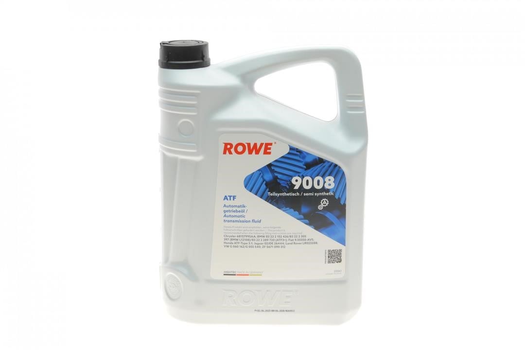 Rowe 25063-0050-99 Transmission oil ROWE HIGHTEC ATF 9008 ATF 3+, 5L 25063005099: Buy near me in Poland at 2407.PL - Good price!