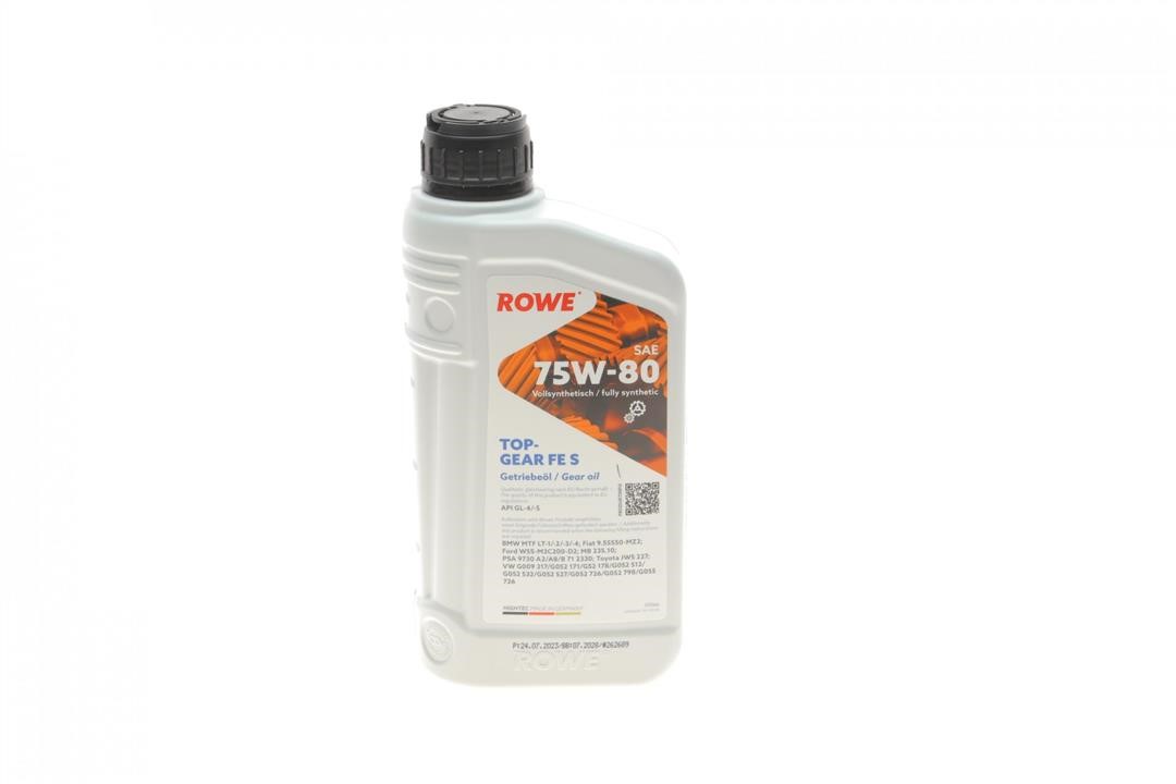 Rowe 25066-0010-99 Transmission oil ROWE HIGHTEC TOPGEAR FE S 75W-80, 1L 25066001099: Buy near me in Poland at 2407.PL - Good price!