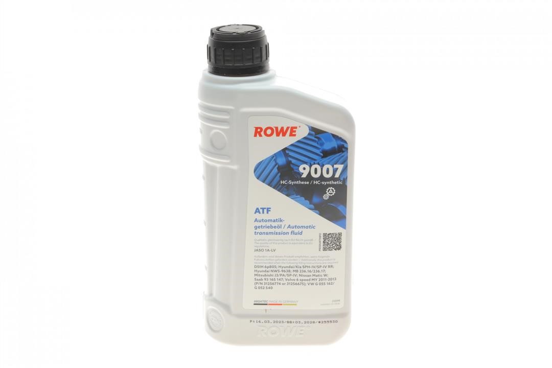 Rowe 25098-0010-99 Olej przekładniowy ROWE HIGHTEC ATF 9007, 1L 25098001099: Dobra cena w Polsce na 2407.PL - Kup Teraz!