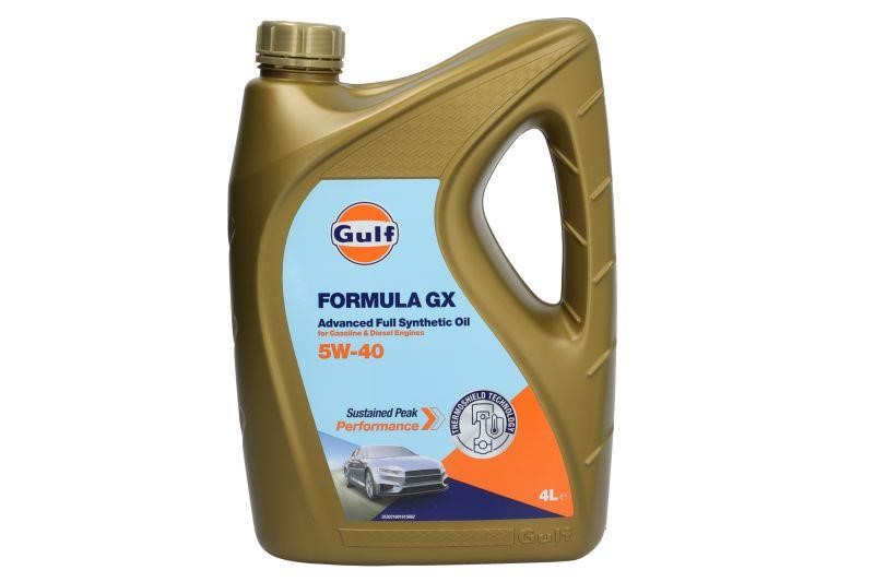 Gulf 5056004113524 Моторное масло Gulf Formula GX 5W-40, 4л 5056004113524: Отличная цена - Купить в Польше на 2407.PL!
