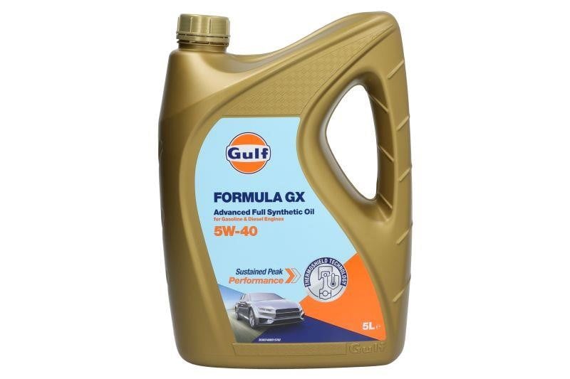 Gulf 5056004113531 Моторна олія Gulf Formula GX 5W-40, 5л 5056004113531: Приваблива ціна - Купити у Польщі на 2407.PL!