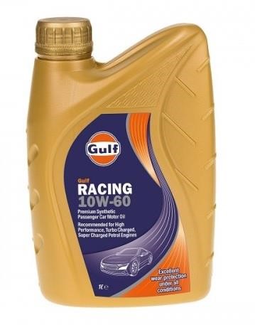 Gulf 5056004116914 Engine oil Gulf Racing 10W-60, 1L 5056004116914: Buy near me in Poland at 2407.PL - Good price!