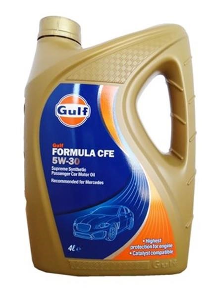 Gulf 5056004112329 Engine oil Gulf Formula CFE 5W-30, 4L 5056004112329: Buy near me in Poland at 2407.PL - Good price!