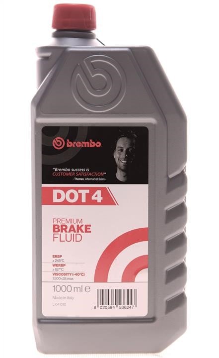 Brembo L 04 010 Brake fluid DOT 4 1 l L04010: Buy near me in Poland at 2407.PL - Good price!