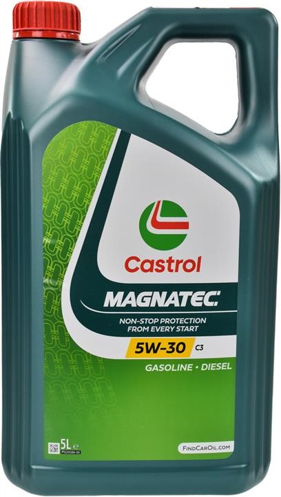 Castrol 15D612 Engine oil Castrol Magnatec Stop-Start C3 5W-30, 5L 15D612: Buy near me in Poland at 2407.PL - Good price!