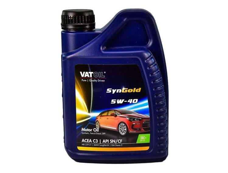 Vatoil 50195 Engine oil Vatoil SynGold 5W-40, 5L 50195: Buy near me in Poland at 2407.PL - Good price!