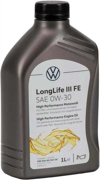 VAG G S55 545 C2 Engine oil VAG LongLife III FE 0W-30, 1L GS55545C2: Buy near me in Poland at 2407.PL - Good price!