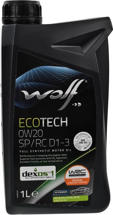 Wolf 1049889 Моторное масло Wolf EcoTech SP/RC D1-3 0W-20, 1л 1049889: Отличная цена - Купить в Польше на 2407.PL!