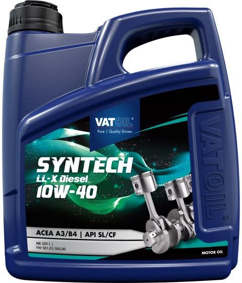 Vatoil 50783 Моторное масло Vatoil Syntech Ll-X Diesel 10W-40, 4л 50783: Отличная цена - Купить в Польше на 2407.PL!