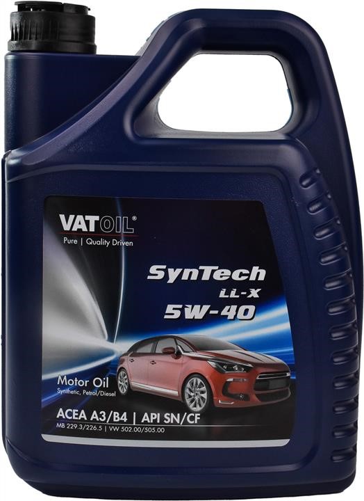 Vatoil 50036 Engine oil Vatoil SynTech LL-X 5W-40, 5L 50036: Buy near me at 2407.PL in Poland at an Affordable price!