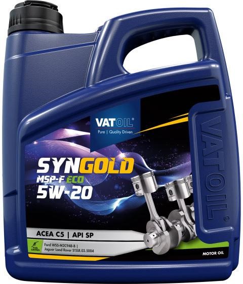 Vatoil 50777 Моторное масло Vatoil SynGold MSP-F ECO 5W-20, 4л 50777: Отличная цена - Купить в Польше на 2407.PL!