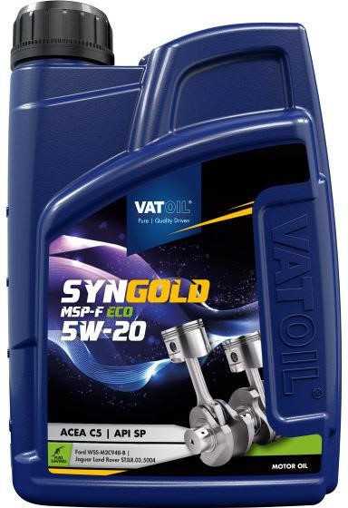 Vatoil 50776 Моторное масло Vatoil SynGold MSP-F ECO 5W-20, 1л 50776: Отличная цена - Купить в Польше на 2407.PL!