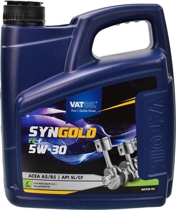 Vatoil 50779 Engine oil Vatoil SynGold FE-F 5W-30, 4L 50779: Buy near me at 2407.PL in Poland at an Affordable price!