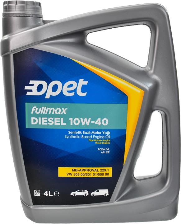 Opet 601215032 Engine oil Opet Fullmax Diesel 10W-40, 4L 601215032: Buy near me in Poland at 2407.PL - Good price!