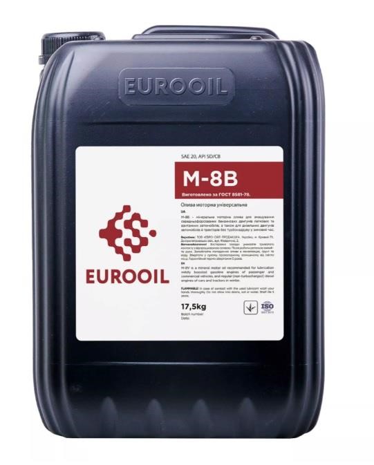 EUROOIL 1231796 Olej silnikowy EUROOIL М-8В, 17,5L 1231796: Dobra cena w Polsce na 2407.PL - Kup Teraz!