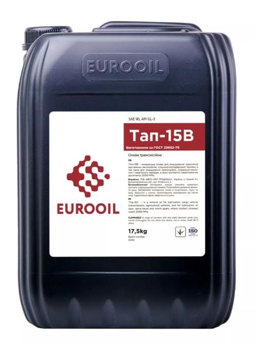 EUROOIL 1231802 Олива трансміссійна EUROOIL E-OIL ТАП-15В, 17,5л 1231802: Приваблива ціна - Купити у Польщі на 2407.PL!