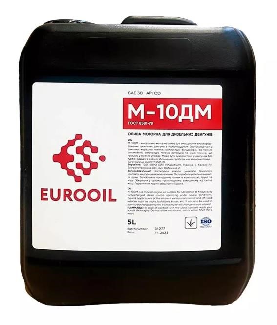 EUROOIL 1248771 Motoröl EUROOIL М-10ДМ, 5L 1248771: Kaufen Sie zu einem guten Preis in Polen bei 2407.PL!