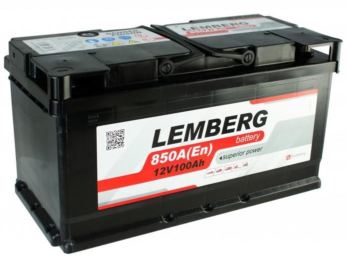 LEMBERG battery LB100-0 Battery LEMBERG battery 12V 100Ah 920A(EN) R+ LB1000: Buy near me in Poland at 2407.PL - Good price!