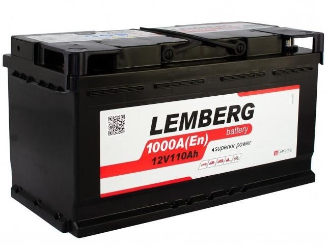 LEMBERG battery LB110-0 Battery LEMBERG battery 12V 110Ah 1000A(EN) R+ LB1100: Buy near me at 2407.PL in Poland at an Affordable price!