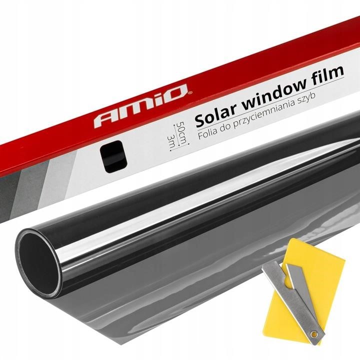 AMiO 01650 Window tinting film Light Black 0.5x3m 60% 01650: Buy near me in Poland at 2407.PL - Good price!