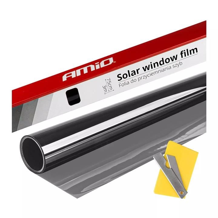 AMiO 01654 Window tinting film Light Black 0.75x3m 60% 01654: Buy near me in Poland at 2407.PL - Good price!