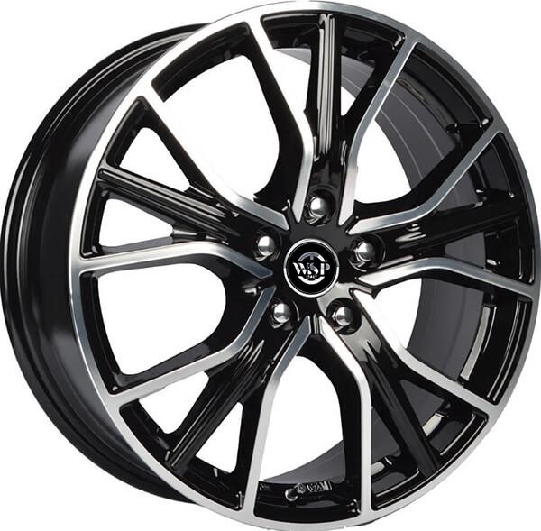 WSP Italy RLR188004D45GZS Light alloy wheel WSP Italy WD004 ZURICH (LAND) 8х18 5х108 ET45 DIA63,4 GLOSSY BLACK POLISHED RLR188004D45GZS: Buy near me in Poland at 2407.PL - Good price!