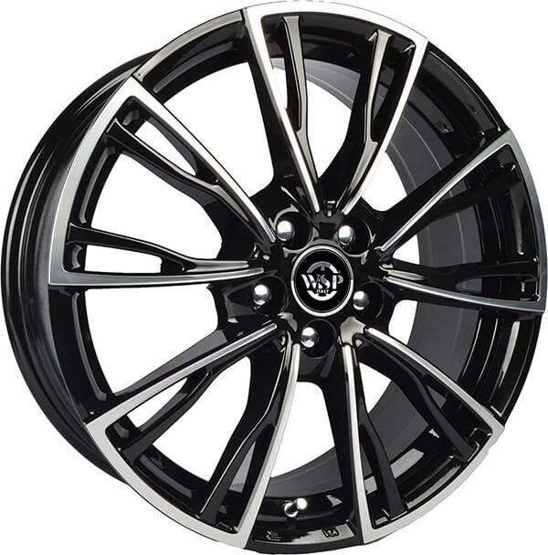 WSP Italy RVO177006D43IZX Light alloy wheel WSP Italy WD006 LUGANO (VOLKSWAGEN) 7х17 5х112 ET43 DIA57,1 GLOSSY BLACK POLISHED RVO177006D43IZX: Buy near me in Poland at 2407.PL - Good price!