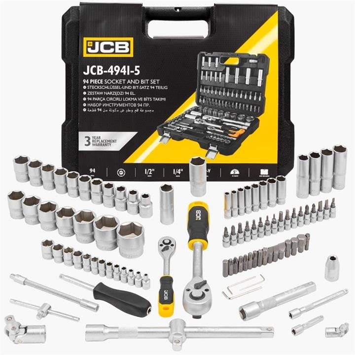 JCB Tools JCB-4941-5 Набір інструменту JCB49415: Приваблива ціна - Купити у Польщі на 2407.PL!