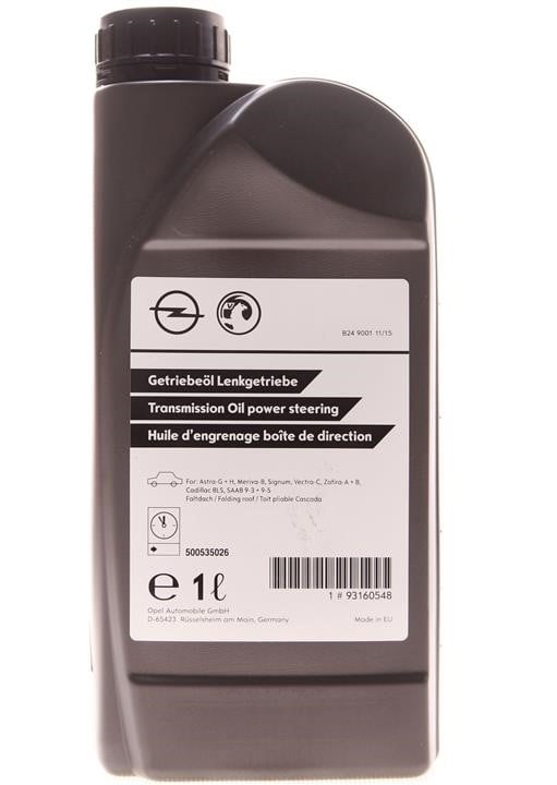 General Motors 93160548 Hydraulic oil GM PSF, 1 L ( OPEL 1940715) 93160548: Buy near me in Poland at 2407.PL - Good price!