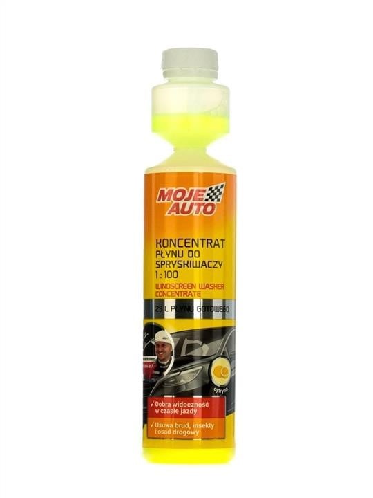 Moje Auto 5905694007470 Summer windshield washer fluid, concentrate 1:100 "Lemon" 0,25 L 5905694007470: Buy near me in Poland at 2407.PL - Good price!