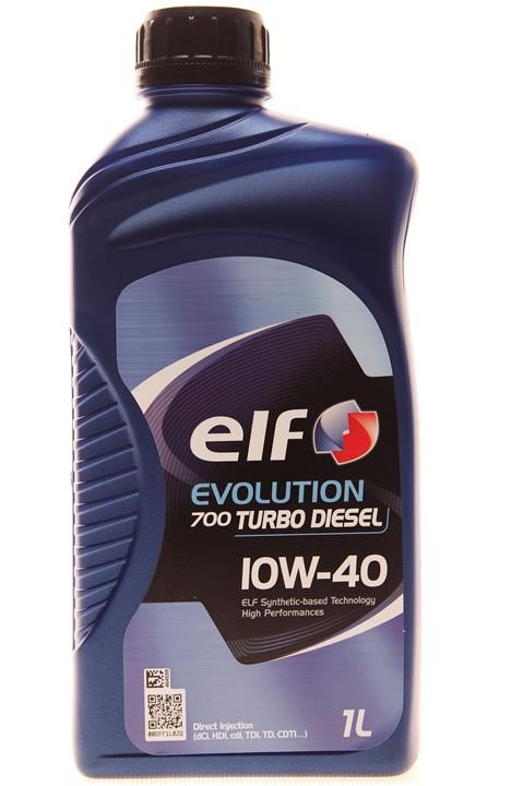 Elf 216671 Engine oil Elf Evolution 700 Turbo Diesel 10W-40, 1L 216671: Buy near me in Poland at 2407.PL - Good price!