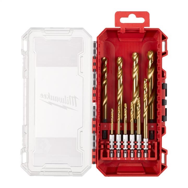 Milwaukee 4932493865 Set of Hammer Drill Bits for Metal Swave Hss-G Tin 10 pcs. Cpl Milwaukee 4932493865: Buy near me in Poland at 2407.PL - Good price!