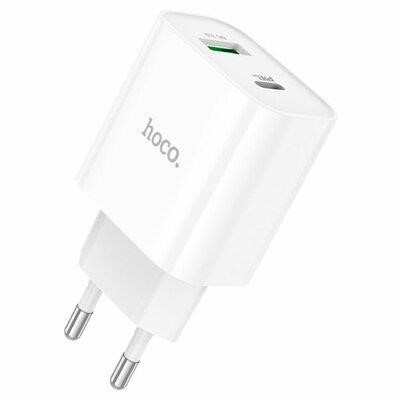 Hoco 6931474779885 Ładowarka sieciowa HOCO C80A Plus Rapido PD20W+QC3.0 charger White 6931474779885: Dobra cena w Polsce na 2407.PL - Kup Teraz!