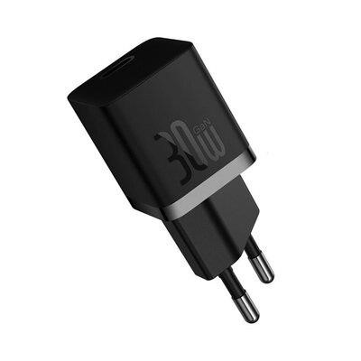 Baseus CCGN070401 Mains charger Baseus GaN5 Fast Charger(mini) 1C 30W EU Black CCGN070401: Buy near me in Poland at 2407.PL - Good price!